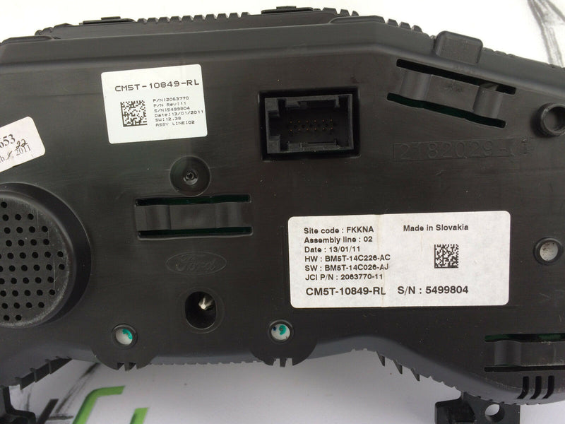 FORD FOCUS 12-15 1.0 1.4l PETROL SPEEDOMETER INSTRUMENT CLUSTER CM5T-10849-RL