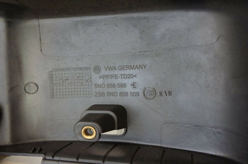 VW GOLF VI MK6 2008-2012  STEERING COLUMN LOWER BOTTOM COWLING COVER TRIM