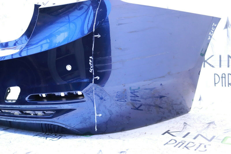 BMW 3 SERIES F30 LCI FACELIFT 2016-2018 D.BLUE REAR BUMPER GENUINE PDC