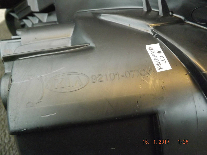 KIA Picanto Facelift 2007-2011 Headlamp Headlight Left Side N/S (765) 92101-07XX