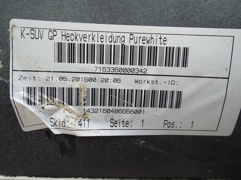 Volkswagen VW Tiguan 2011-2015  Rear Bumper Genuine Facelift (2705) 5N0 807 421G