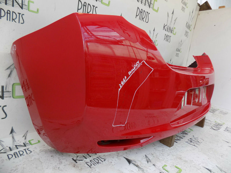 NISSAN LEAF MK1 2011-2016 RED REAR BUMPER GENUINE 85022-3NL0A