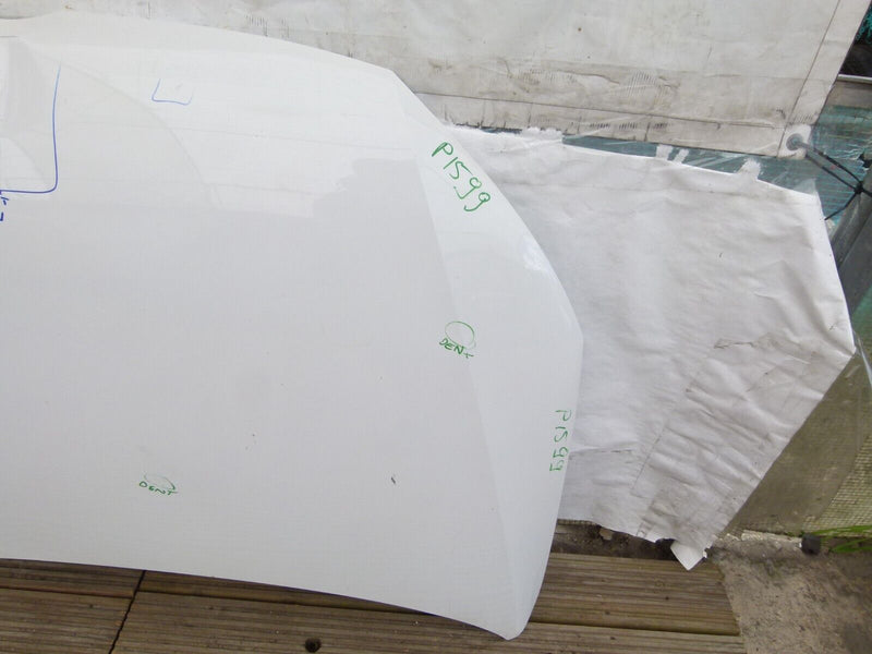 VW TOURAN 2nd FACELIFT 2010-15 GENUINE BONNET HOOD PANEL WHITE 1T0823155