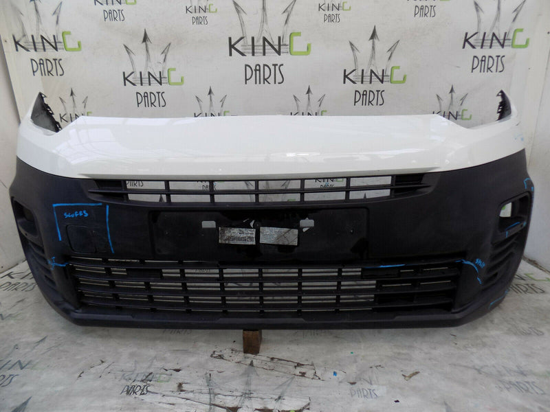 CITROEN BERLINGO 2018-2021 WHITE FRONT BUMPER GENUINE 9816775377
