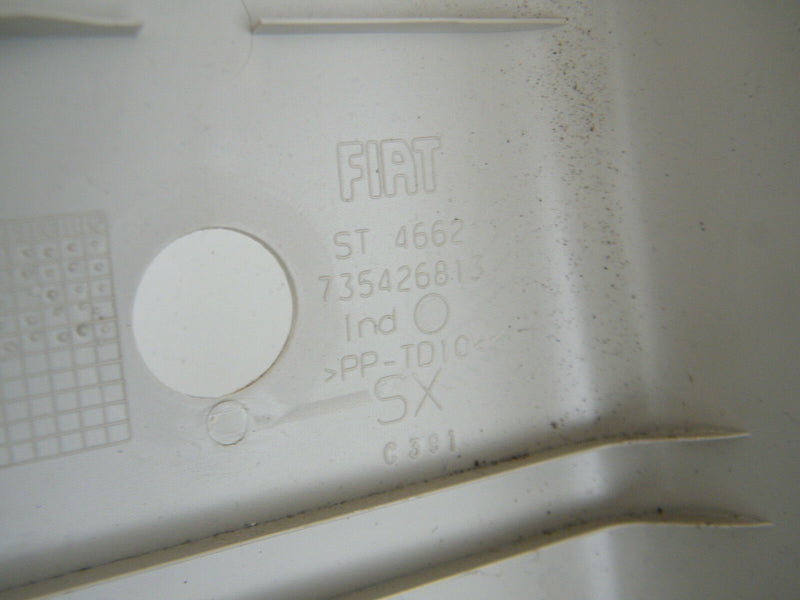 FIAT 500 2007-2015 CREAM CENTER PANEL UPPER COVER TRIM B PILLAR RIGHT SIDE O/S