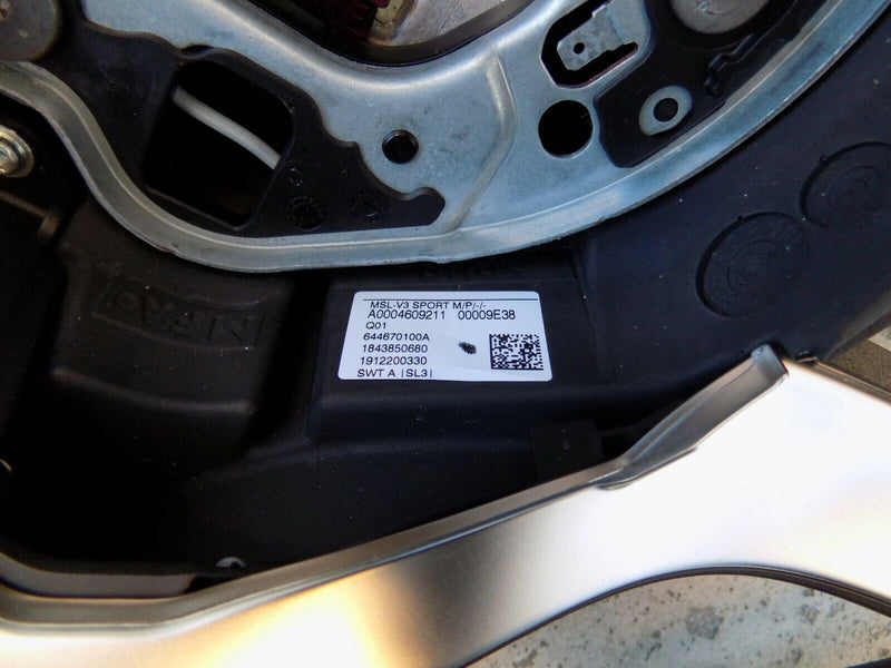 MERCEDES-BENZ MSL-V3 S GLC VITO VIANO 2015-UP STEERING WHEEL FIT W205 W253 W176
