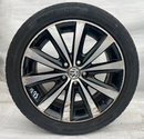 VW POLO 16" ALLOY WHEEL & TYRE 215/45/16  7J ET44 6R0601025N