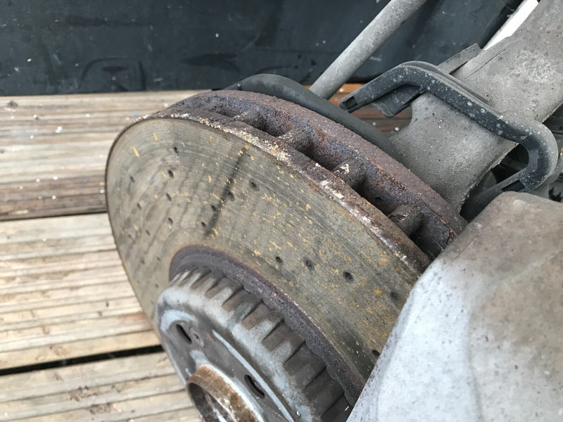 MERCEDES GLC X253 4MATIC COMPLETE FRONT LEFT LEG 3x WISHBONE ARMS HUB CALIPER