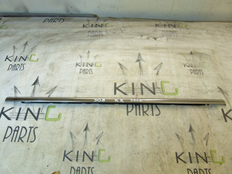 PEUGEOT 308 SW ESTATE 2017-21 REAR RIGHT DOOR MOUDLING TRIM 9800407277