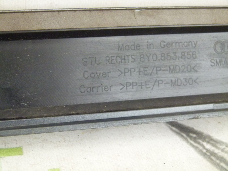 AUDI A3 8Y SPORTBACK 2020-ON RIGHT LOWER MOULDING TRIM SKIRT 8Y0853856