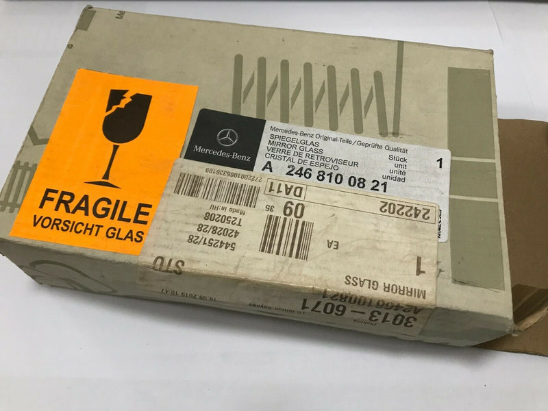 MERCEDES C E CLASS W204 W212 MIRROR GLASS AUTO DIMMING RIGHT SIDE A2468100821