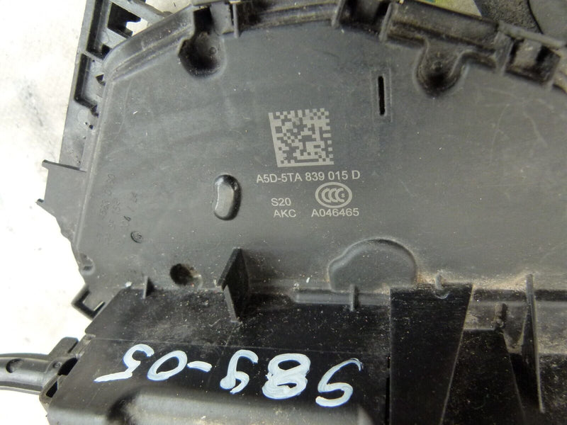 VW TOURAN MK2 2015-ON REAR LEFT DOOR LOCK MECHANISM GENUINE 5TA839015