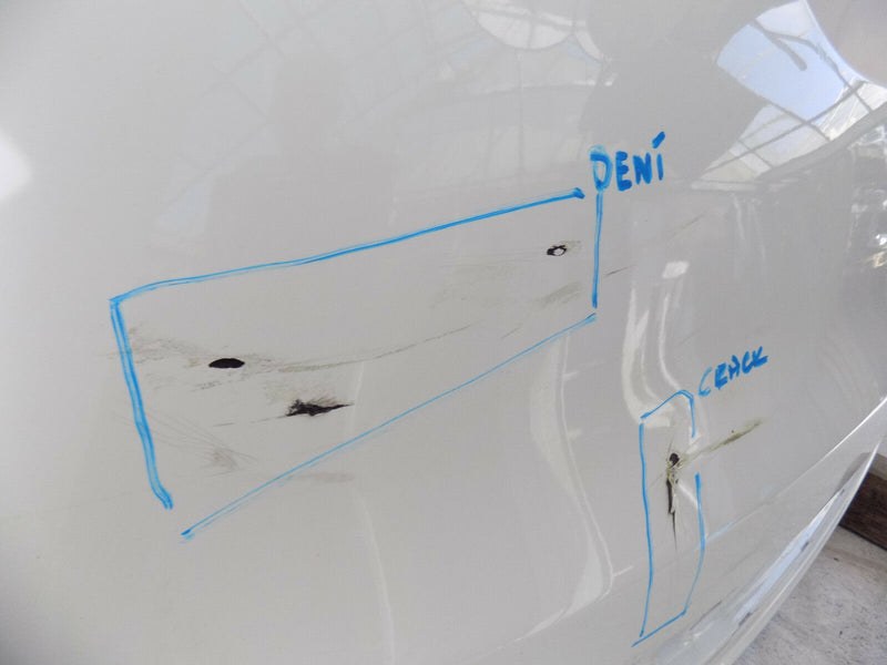 FIAT 500 C391 FACELIFT 2016 2017 2018 WHITE REAR BUMPER GENUINE 735619778