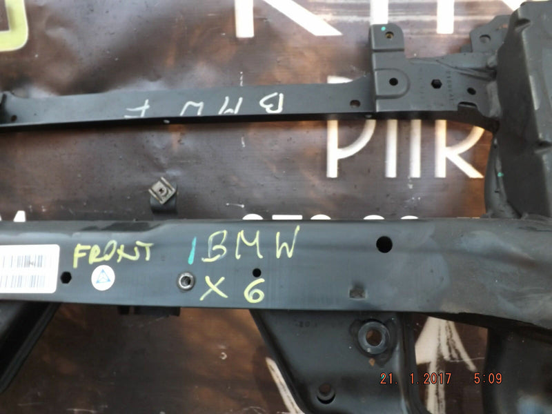 BMW X6 E71 MK1 08-13 FRONT AXLE SUPPORT SUBFRAME MOUNT CONTROL ARM 31116779358