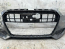 AUDI A6 C7 S-LINE 2015-2018 FRONT BUMPER GENUINE 4G0807437AB