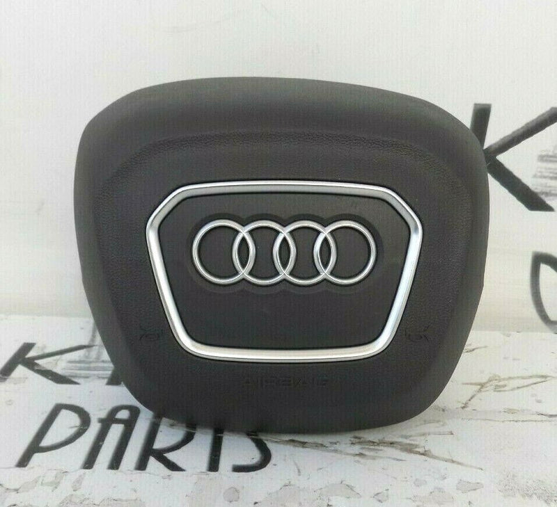 AUDI A4 S4 B9 8W Q7 4M Q8 2016-ON STEERING WHEEL A I R-B A G COVER BLACK