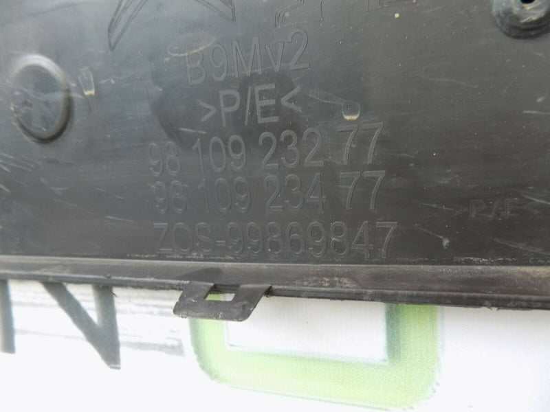 PEUGEOT PARTNER TEPEE FACELIFT 2015-2017 BLACK FRONT BUMPER 9810923377