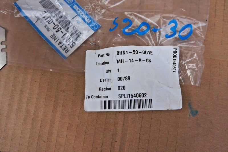 MAZDA 3 2.0 SkyActiv-G 2014 LEFT FRONT BUMPER MOUNT BRACKET SIDE BHN1500 (S20-30