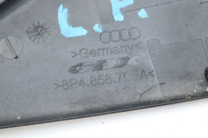 AUDI A3 (8P) MK2 2003-2012 LEFT SIDE FRONT VIEW MIRROR TRIM COVER 8P4858705A
