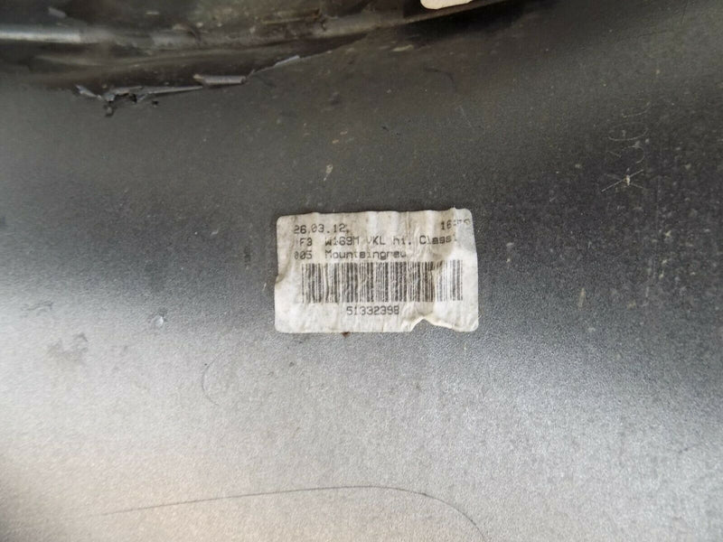 MERCEDES A CLASS W169 REAR BUMPER A1698856525 FACE LIFT 2009/2012