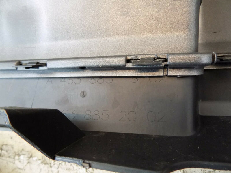 MERCEDES-BENZ G-CLASS W463 AMG 2018-ON REAR BUMPER SILVER A4638853400