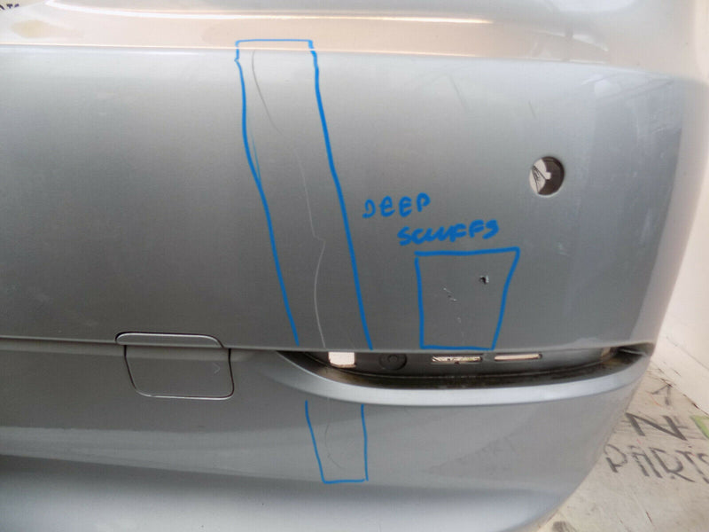 BMW 5 SERIES E60 LCI 2007 2008 2009 BLACK REAR BUMPER GENUINE 51127178174