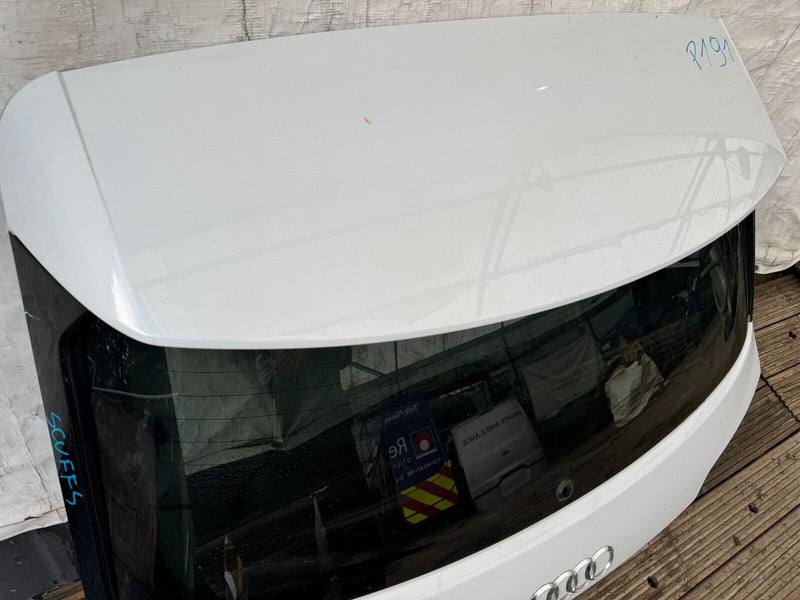 AUDI E-TRON 2018-ON GENUINE ALUMINIUM BOOT LID TAILGATE PANEL in WHITE
