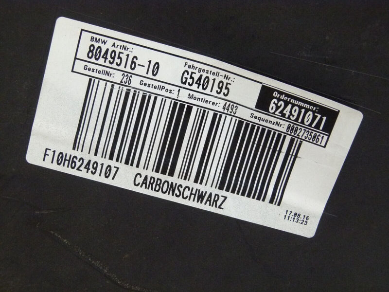 BMW 5SERIES F10 FACELIFT 2013-2016 REAR BUMPER GENUINE 8049516