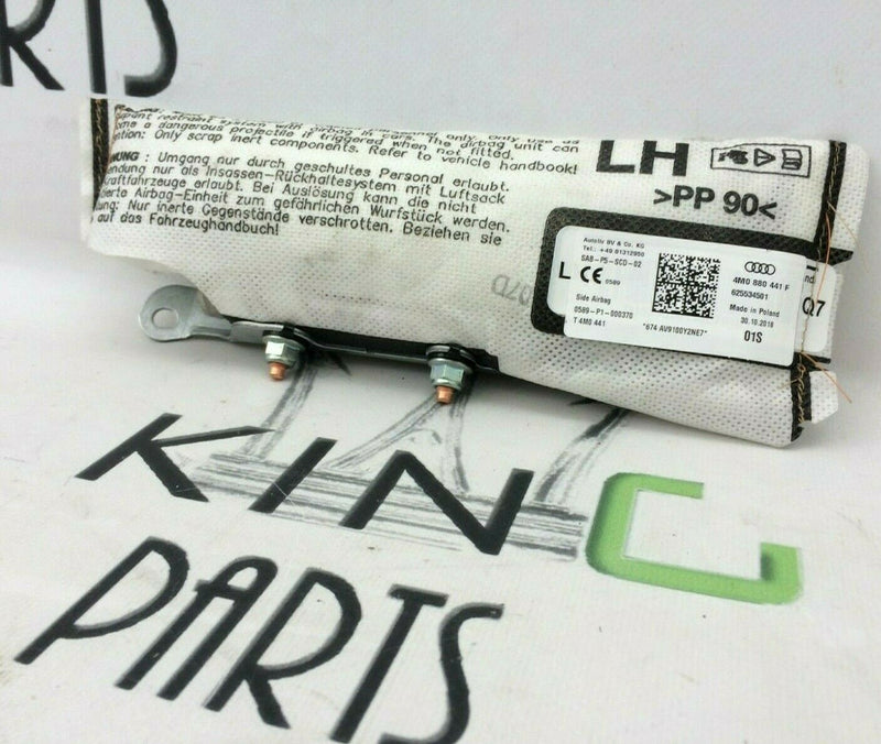 BENTLEY BENTAYGA 2015-ON GENUINE SIDE AIRBAG LEFT SEAT REAR PASSENGER 4M0880441F