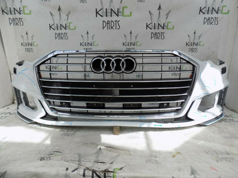 AUDI A6 S-LINE 4K0 C8 2019-ON WHITE FRONT BUMPER GENUINE 4K0807095A