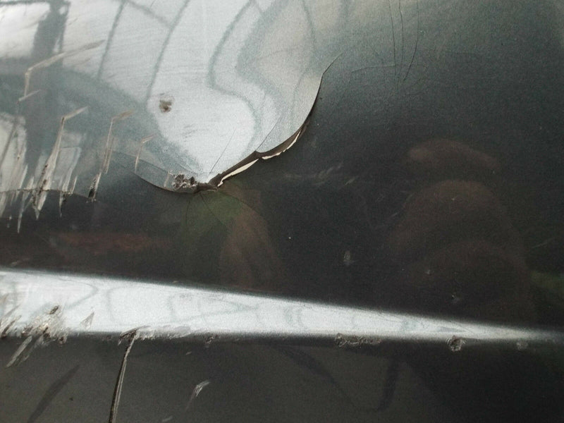 PEUGEOT 407 SALOON REAR BUMPER GENUINE GREY (6523)