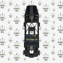 SEAT ALHAMBRA 2010-2015 LEFT REAR DOOR INTERIOR HANDLE FRAME 5N0839885H