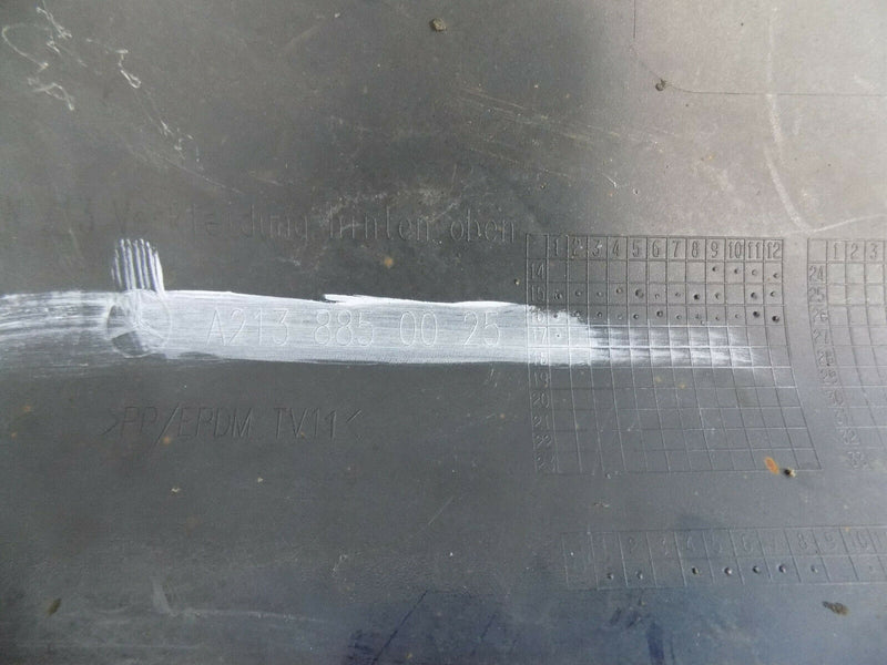 MERCEDES E-CLASS W213 SALOON 17-21 REAR BUMPER GENUINE 6x PDC A2138850025