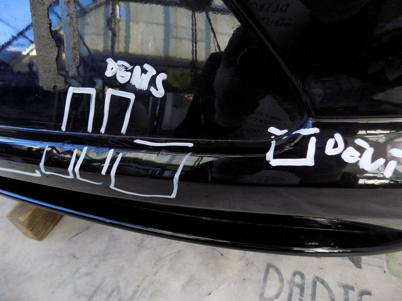 VW SCIROCCO 2008-2013 BLACK REAR BUMPER GENUINE 1K8807421J