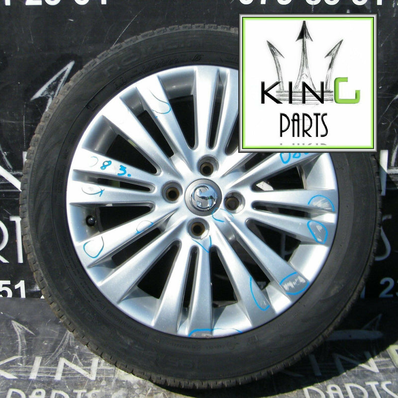 OPEL VAUXHALL CORSA D GENUINE ALLOY WHEEL TYRE 195/55 16" OP058 6Jx16 TS40(084)