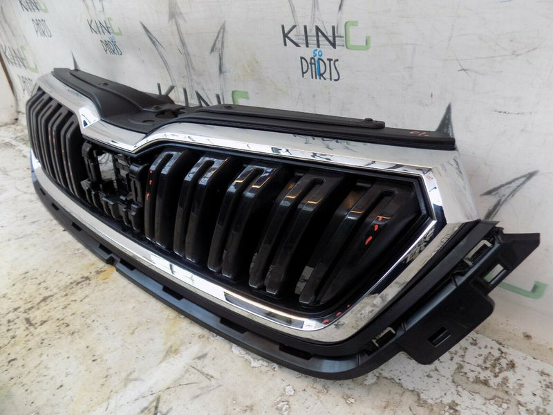 SKODA KAMIQ 2018-ON FRONT BUMPER GRILL CENTRE COMPLETE 658853653