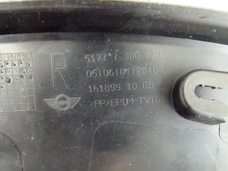 MINI F55 F56 F57 2018-21 FRONT RIGHT WHEEL ARCH TRIM GENUINE 5177 7300820