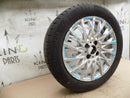 FIAT 500 15" INCH RIM ALLOY WHEEL WITH TYRE 6JX15 ET35 SILVER 52009577