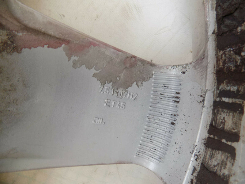 AUDI A6 C6 17" ALLOY WHEEL+TYRE 7.5Jx17H2 ET45 225/50R17 4F0601025AF