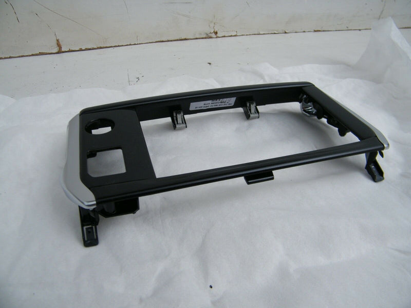 PEUGEOT 208 2012-ON DASHBOARD TRIM FRAME FOR MULTIMEDIA CENTRE CHROME (S38-18)