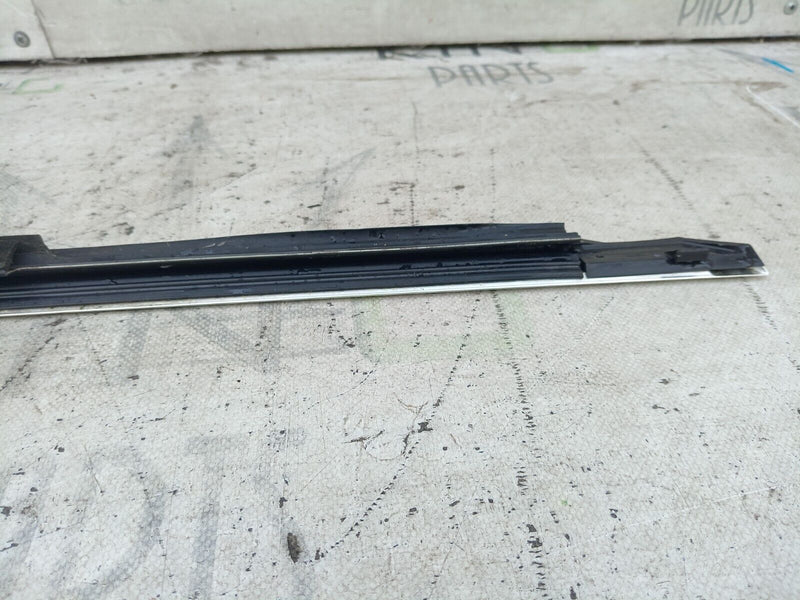 MERCEDES W205 C CLASS 14-21 FRONT LEFT WINDOW SEALING RAIL CHROME A2057201924 #