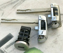 ROLLS ROYCE - *ORIGINAL x2 KEY BLADE ! FUEL CAP LOCK. KEY's AND CHROME COVER KEY