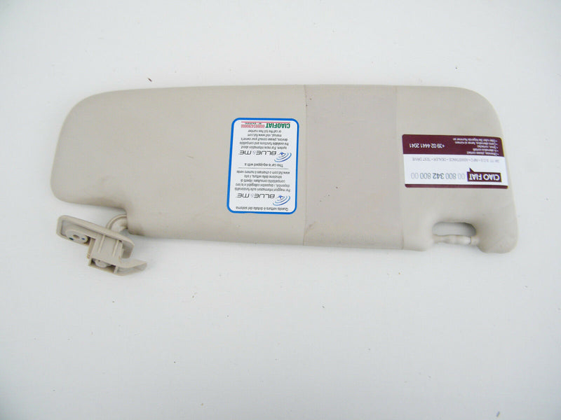 FIAT 500 2007-15 COLOUR CREAM GENUINE INTERIOR SUN VISOR LEFT PASSENGER SIDE NS
