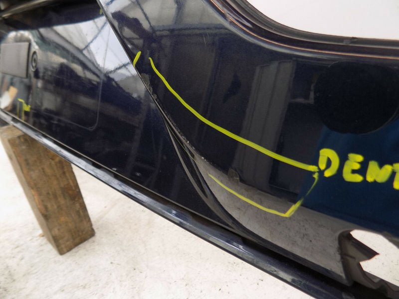 VOLVO V40 MK2 R DESIGN 2013-17 5DR DARK BLUE REAR BUMPER GENUINE 31283756