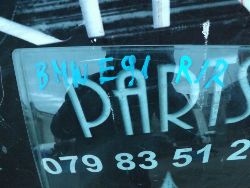 BMW E91 3 Series Estate 05-12 Rear Right Driver Side O/S Door Window Glass