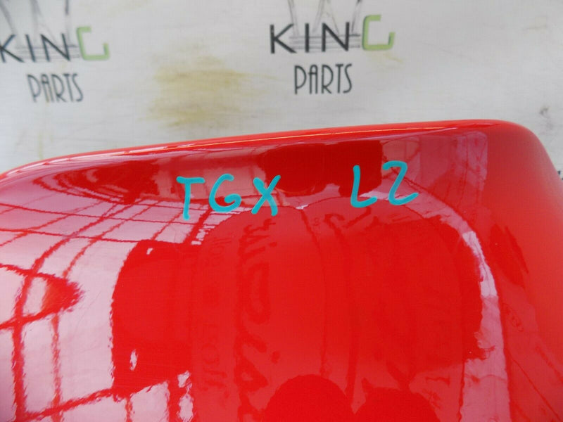 MAN TGX EURO 6 2020-ON LEFT BUMPER CORNER HEADLIGHT SURROUND RED MAN-8141610