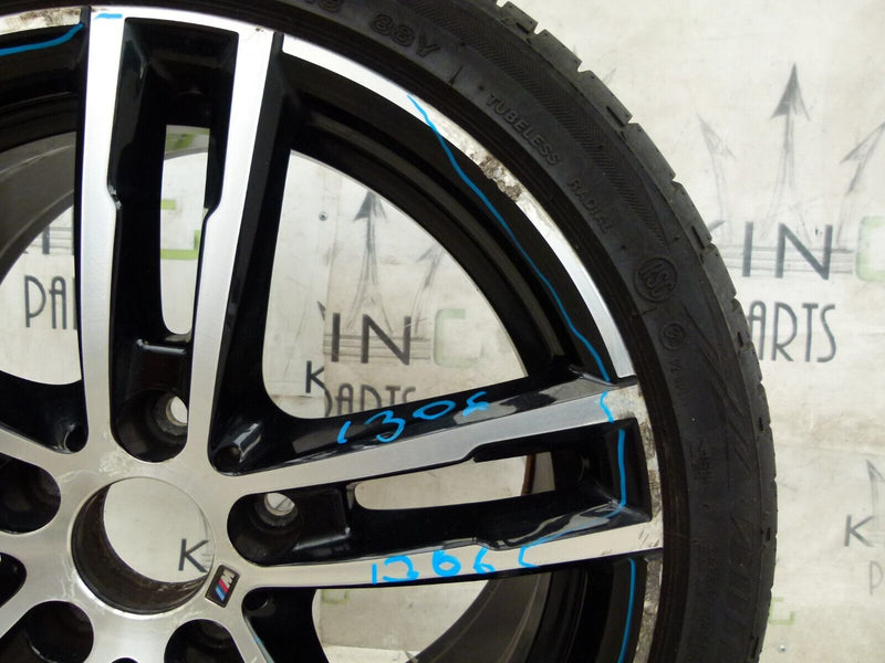 BMW 1 SERIES F20 WHEEL ALLOY RIM & TIRE 8JX18H2 ET52 8009703 GENUINE