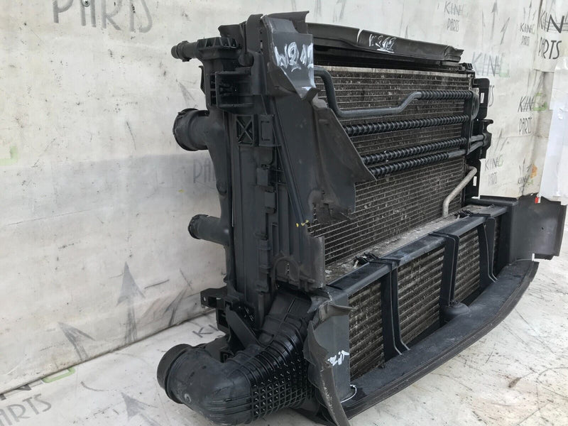 MERCEDES W212 E220 COMPLETE RADIATOR PACK AIR CON A/C CONDENSER & COOLING FAN  #