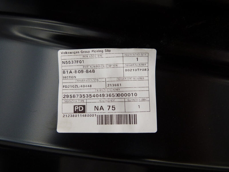 AUDI Q2 81A 2016-22 B PILLAR ENTRY CUT PANEL RIGHT DRIVER SIDE 81A809848