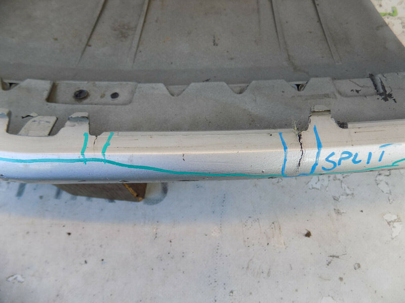 VAUXHALL ASTRA H 2007-2010 FACELIFT 5DR SILVER FRONT BUMPER & LOWER GRILLE